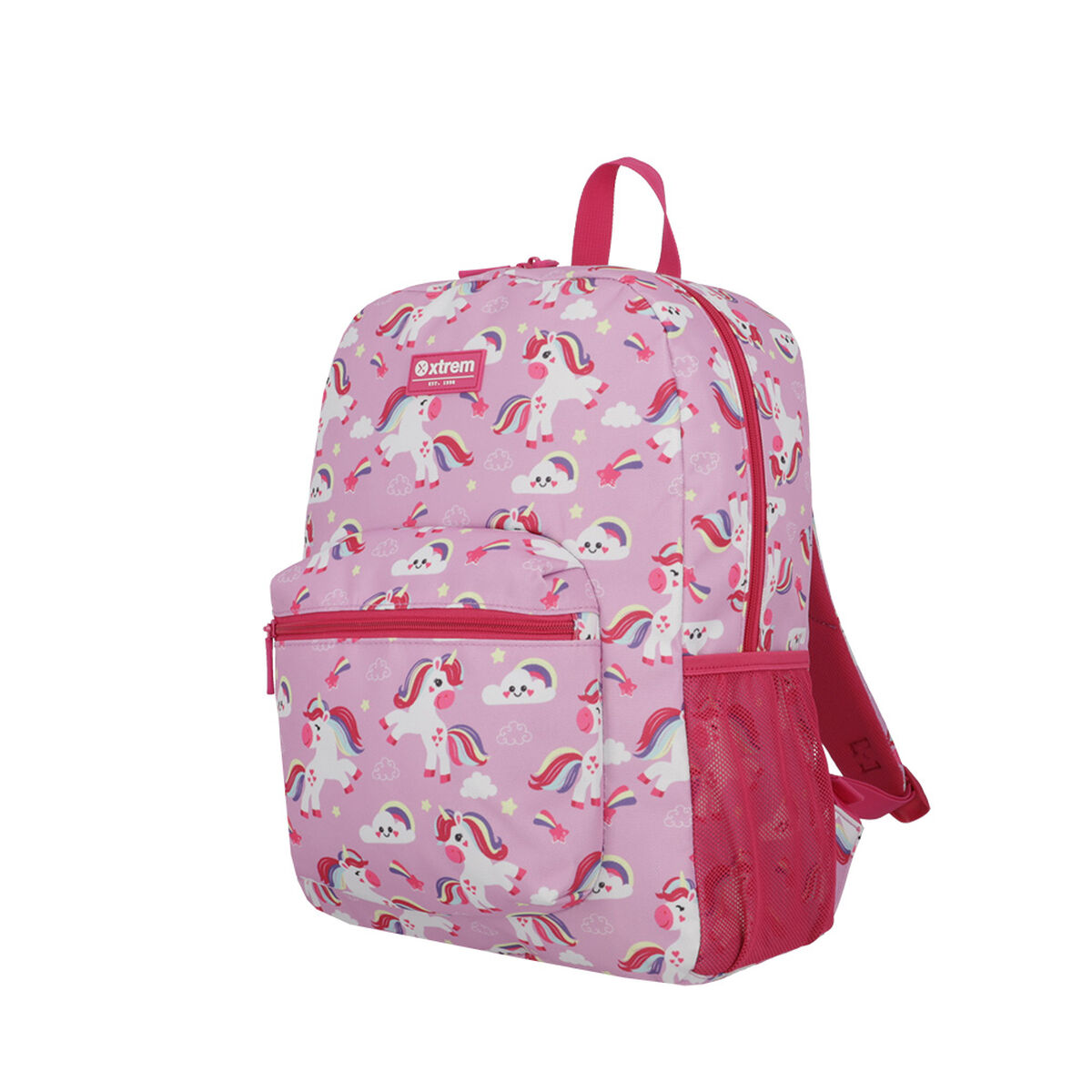 Triple Pack 5XT Mochila Niña Xtrem Unicornio Púrpura
