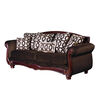 Sof&aacute; Tela Soft Velvet Latam Home Catania 3 Cuerpos