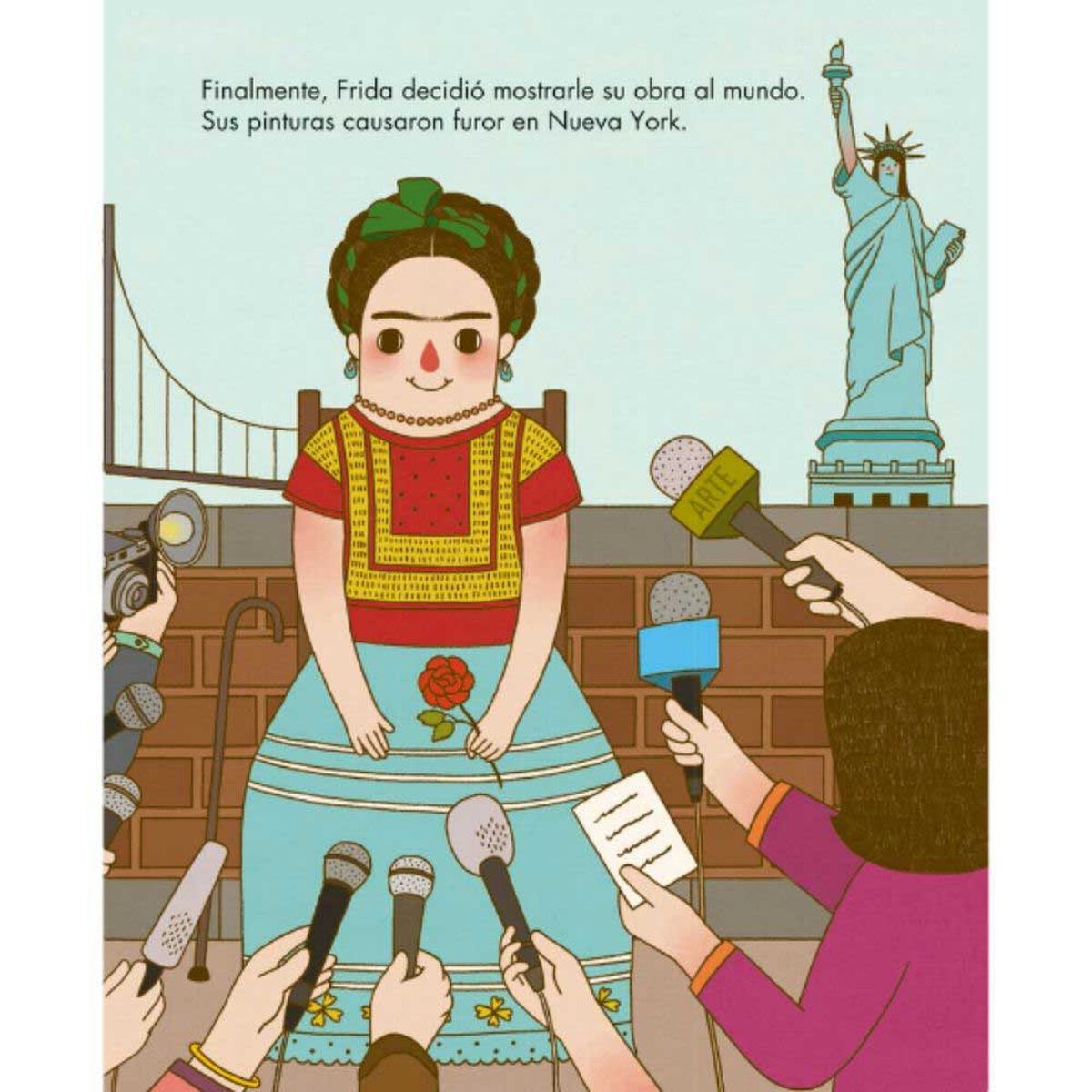 Libro Pequeña & Grande: Frida Kahlo María Isabel Sánchez Vegara Zig-Zag