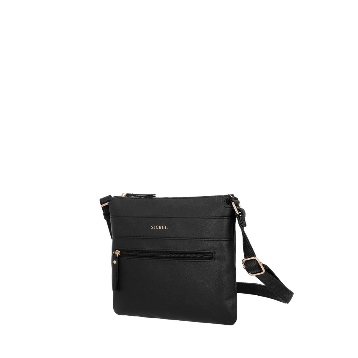 Cartera Bandolera Secret Albacete SC7 Mediana Negra