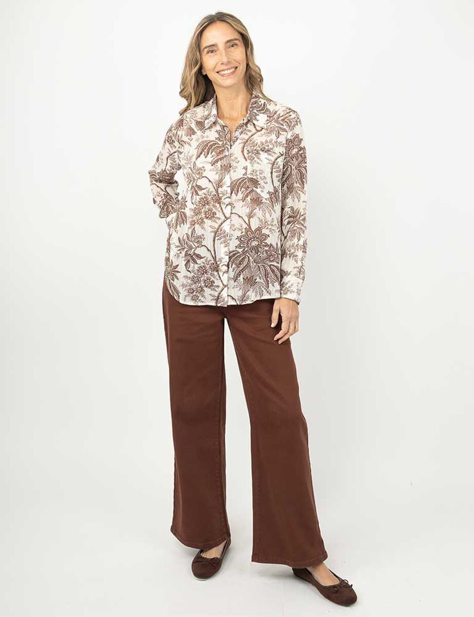 Blusa Manga Larga Mujer Portman Club
