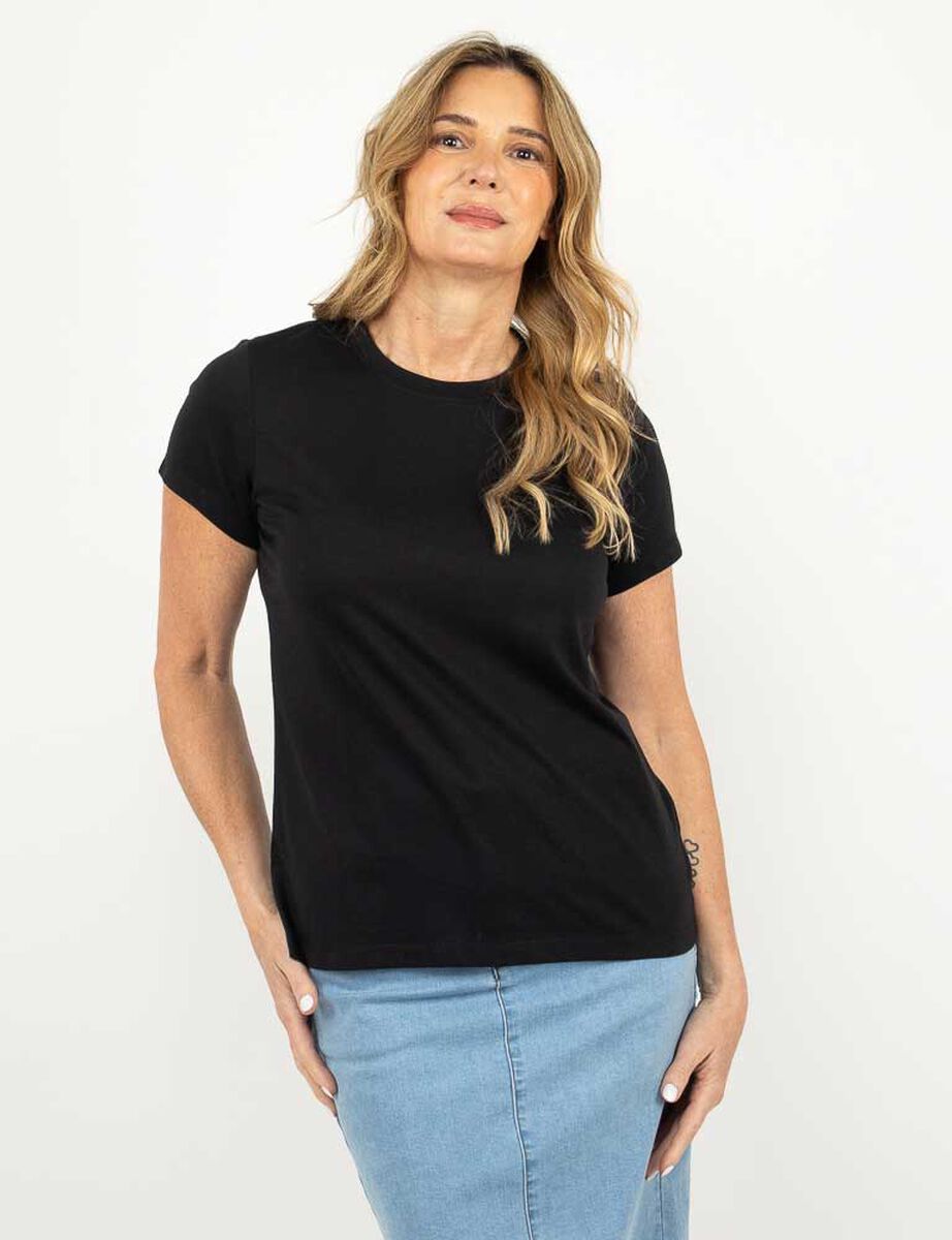 Polera Manga Corta Mujer Portman Club