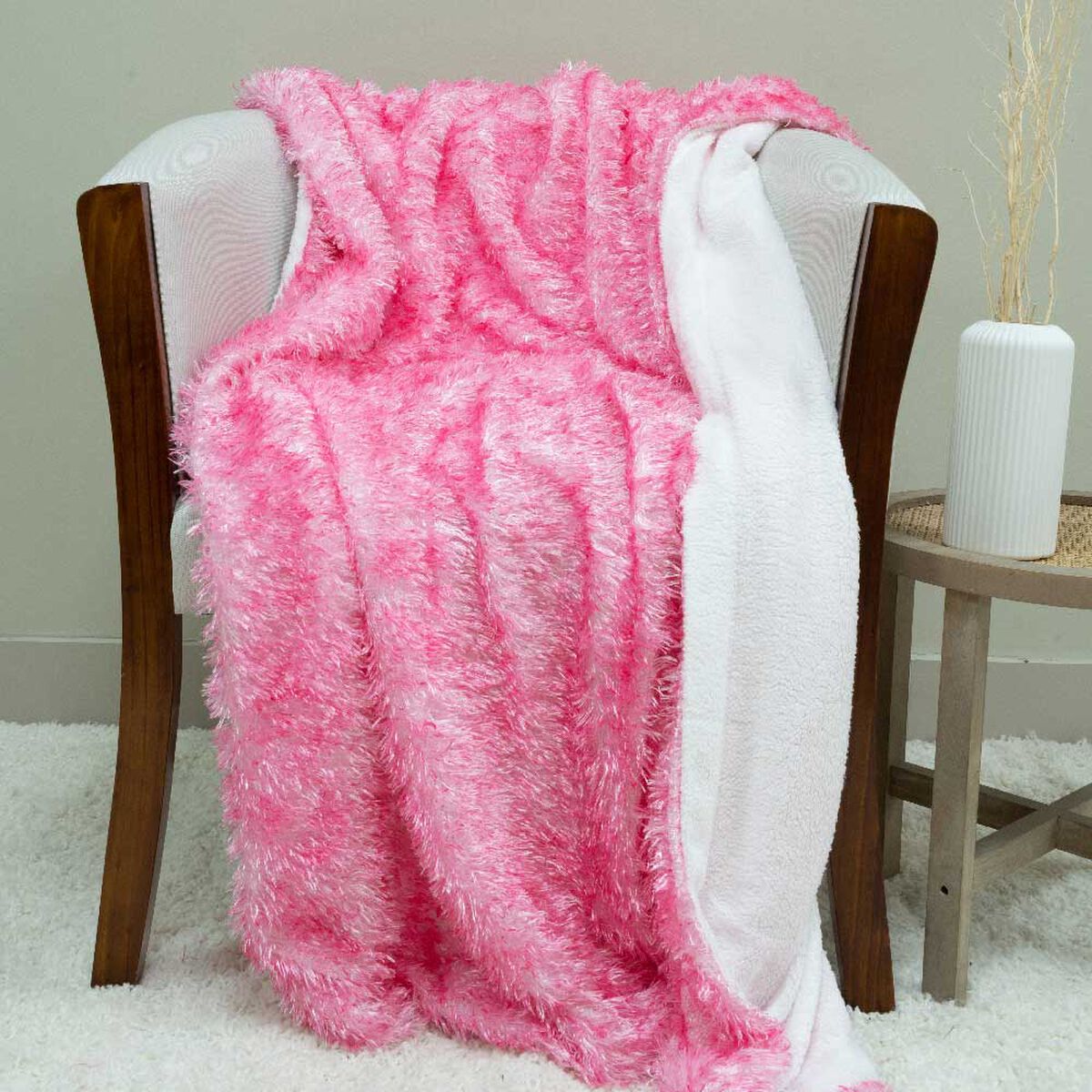 Manta Doral Plush Sherpi 127x152 cm D3