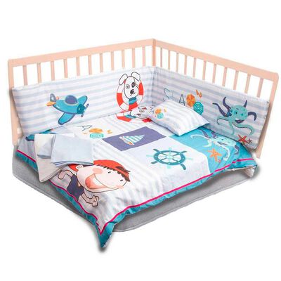 Set de Cuna Perrito Marino 5 Piezas Bebesit