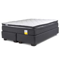 Cama Americana Drimkip Base Dividida 2 Plazas Eurotop + Topper