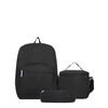 Triple Pack 5XT Mochila Niña Xtrem Negro/Lila