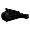 Seccional Derecho Elegant Houston Cheise PU 5 Cuerpos Negro