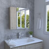 Botiquín + Mueble Lavamanos + Muro + Optimizador TuHome Bath 300