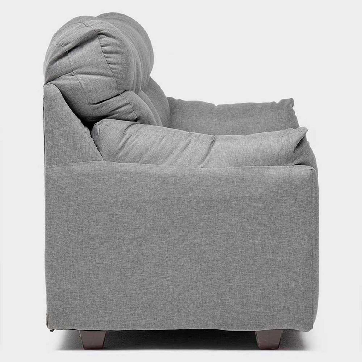 Sof&aacute; Almore Belen 2 Cuerpos Gris