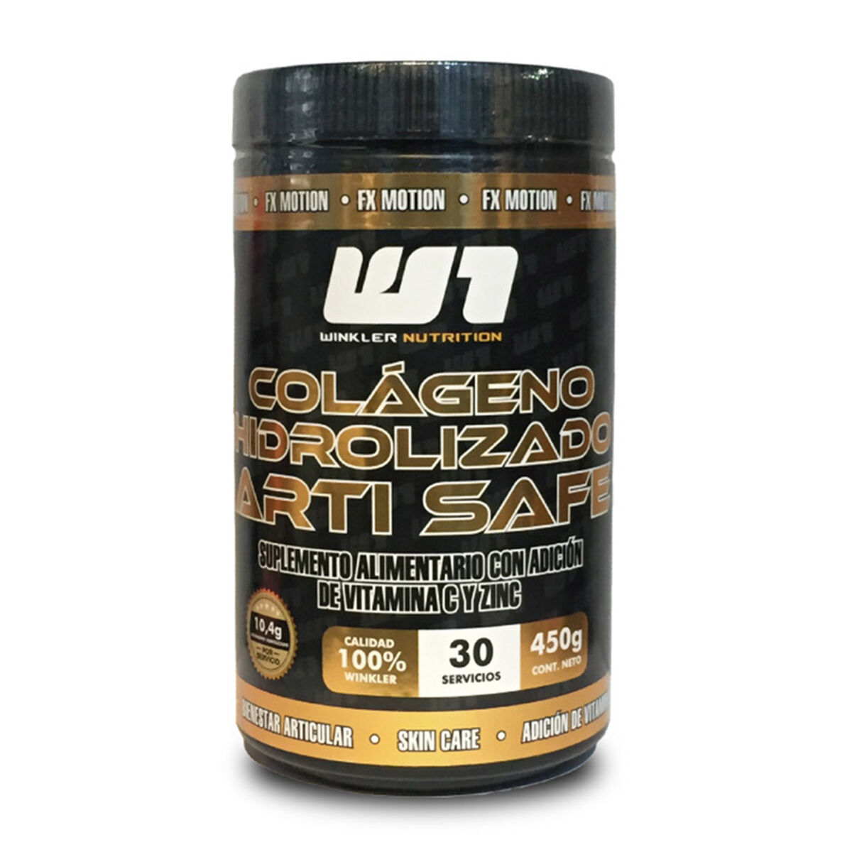 Colágeno Hidrolizado Arti-Safe Sabor Frutos Rojos 450 Grs. 20 Servicios