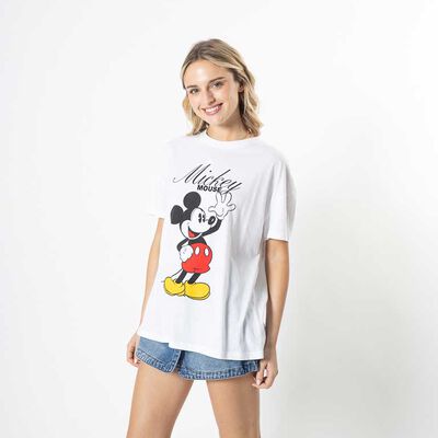 Polera Algod&oacute;n Mujer Licencias