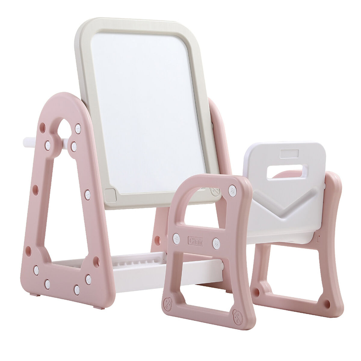 Pizarra con Atril y Silla Bebeglo RS-1180-2 Rosado