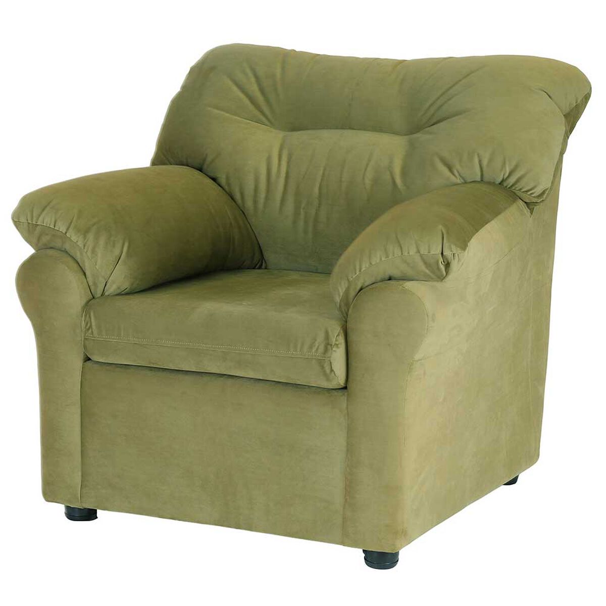 Sillón Muebles America Santa Fe 1 Cuerpo Verde Musgo