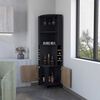 Bar TuHome Funes 2 Puertas Wengue Macadamia