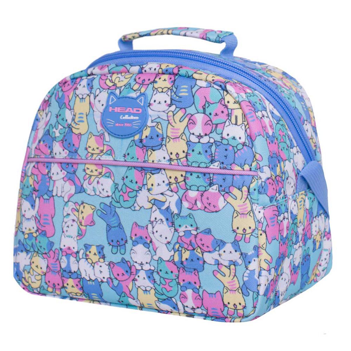Pack Mochila Espalda Cool Cutie Cat Lavanda Head