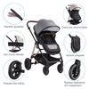 Coche Travel System Neo Gris Bebesit