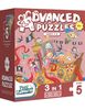 Puzzles Preescolar Deluxe 3 en 1 Nobel Gift