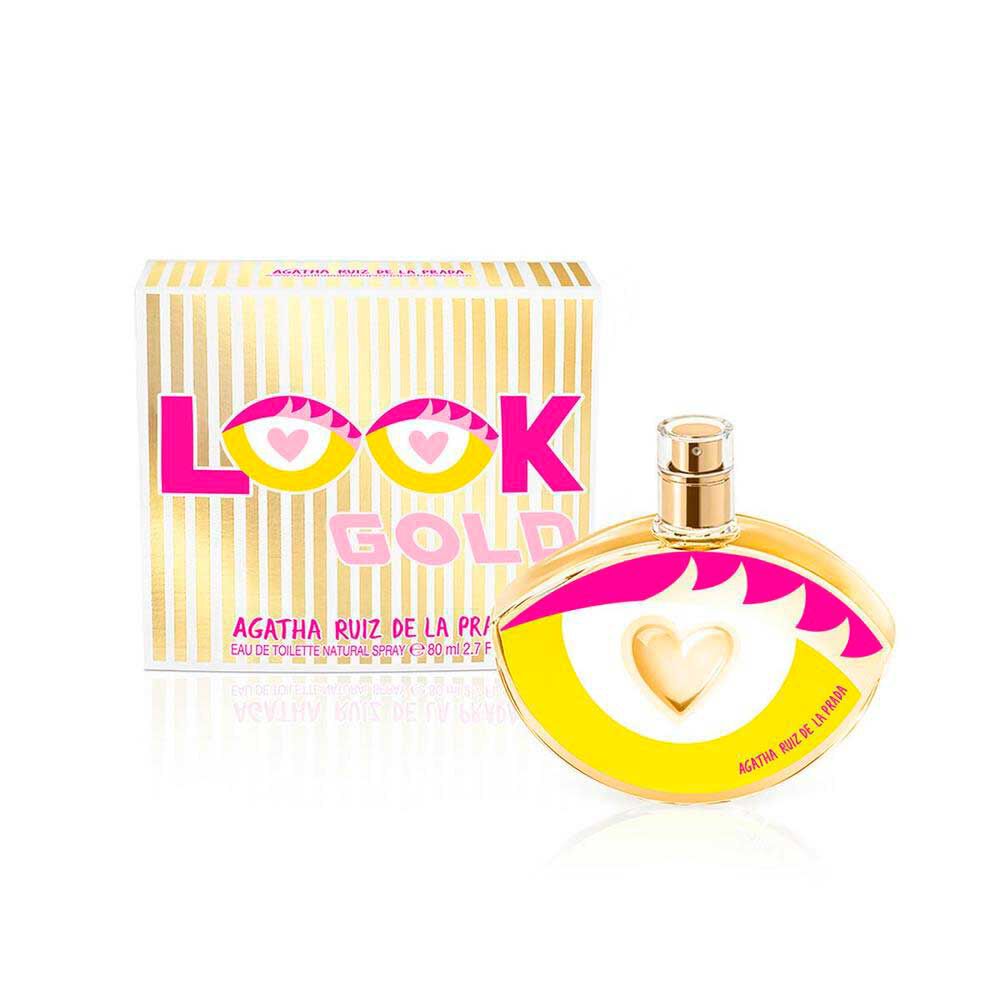 Agatha Ruiz de la Prada Look Gold EDT 80 ml, foto 2