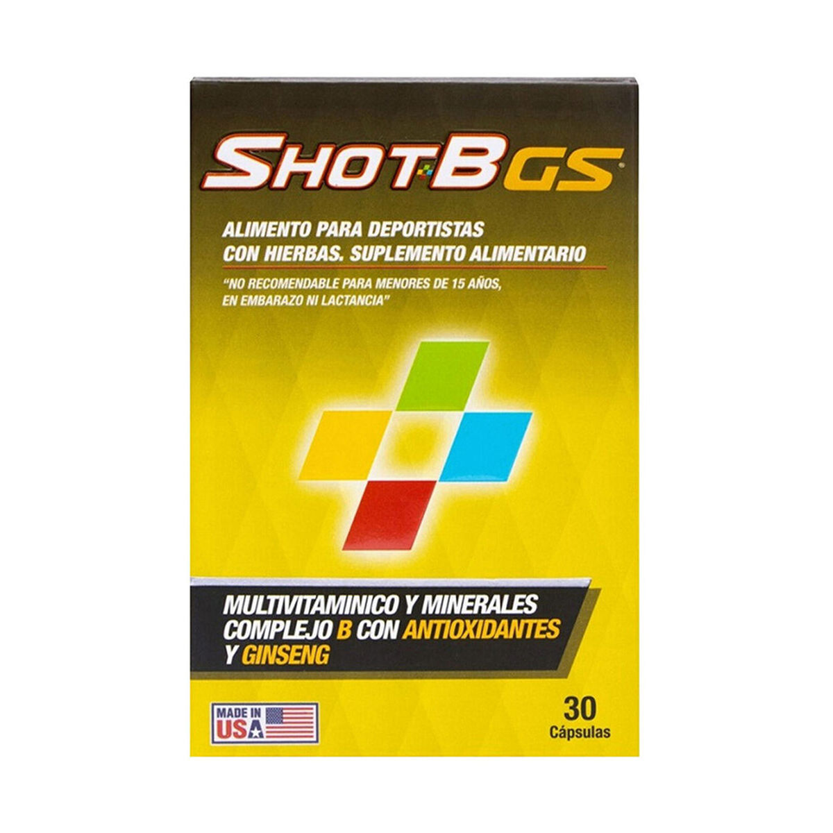 Shot-B Multivitamínico Antioxidantes y Ginseng