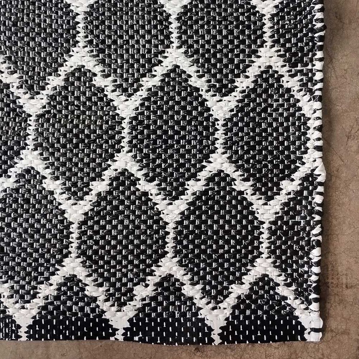 Bajada de Cama Idetex Kala D1 110 x 70 Negro