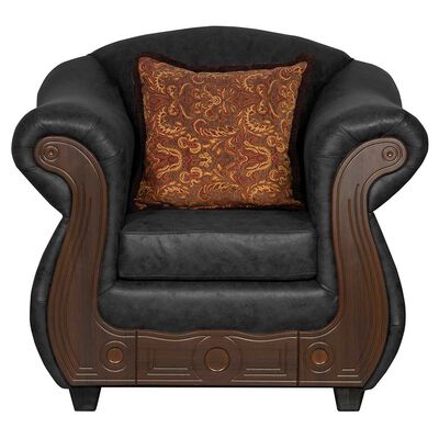 Imagen 2 del producto Juego de Living Black Factory Estambul 7 Cuerpos Negro