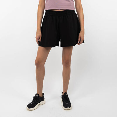 Short Derportivo Mujer Lotto Negro, Uva