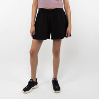 Short Derportivo Mujer Lotto Negro, Uva