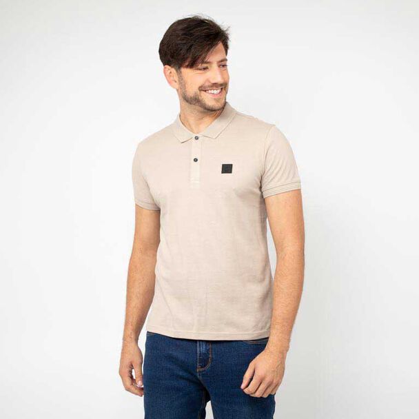 Polera Piqué Manga Corta Hombre Zibel