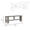 Rack TV TuHome Navia Hasta 50" Bardolino Blanco