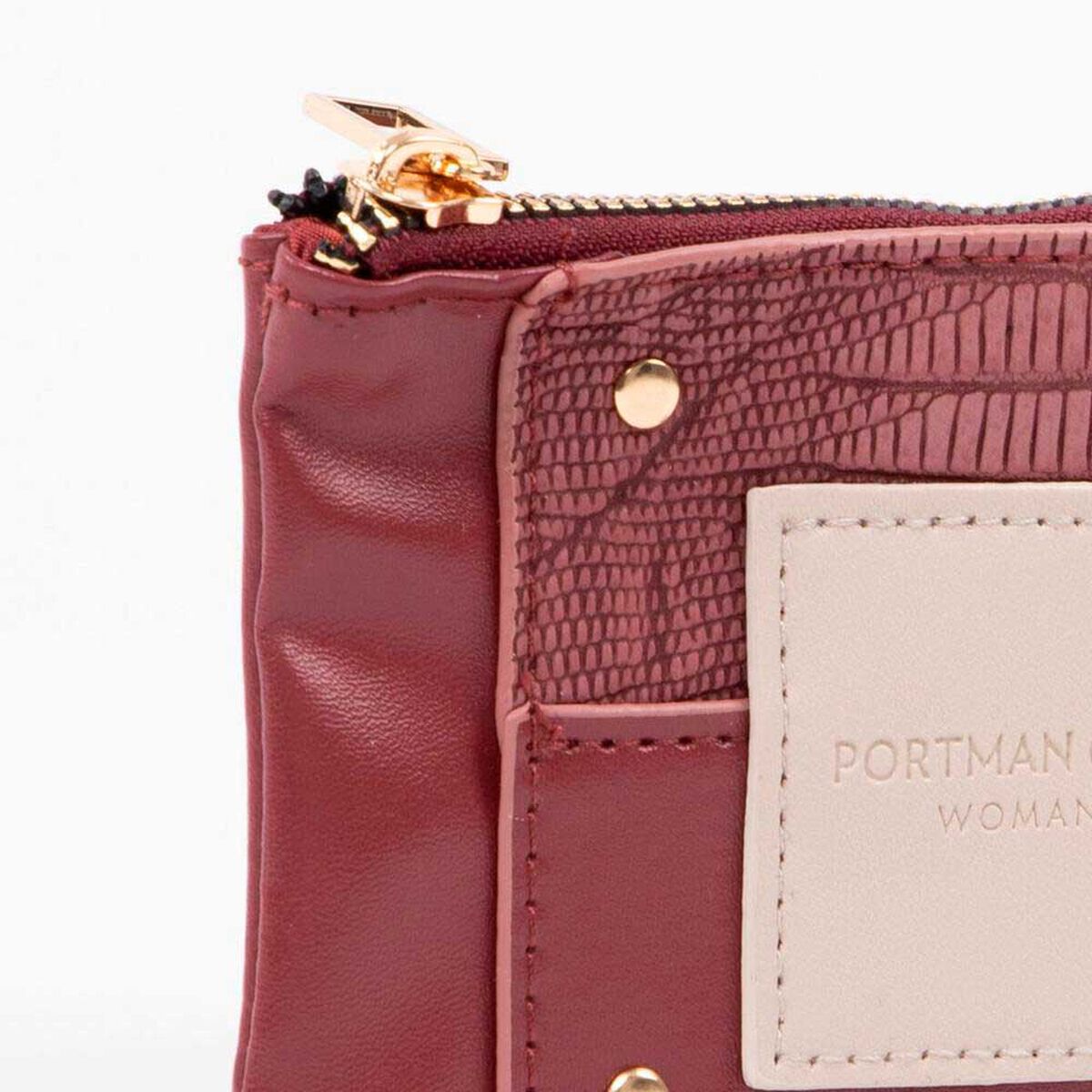 Monedero Ecocuero Rosado Portman Club