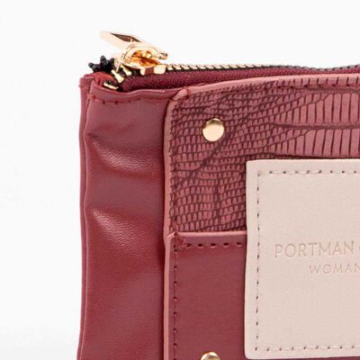 Imagen 2 del producto Monedero Ecocuero Rosado Portman Club