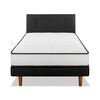 Cama Europea Flex 1 Plaza New Simple + Respaldo Royal Negro