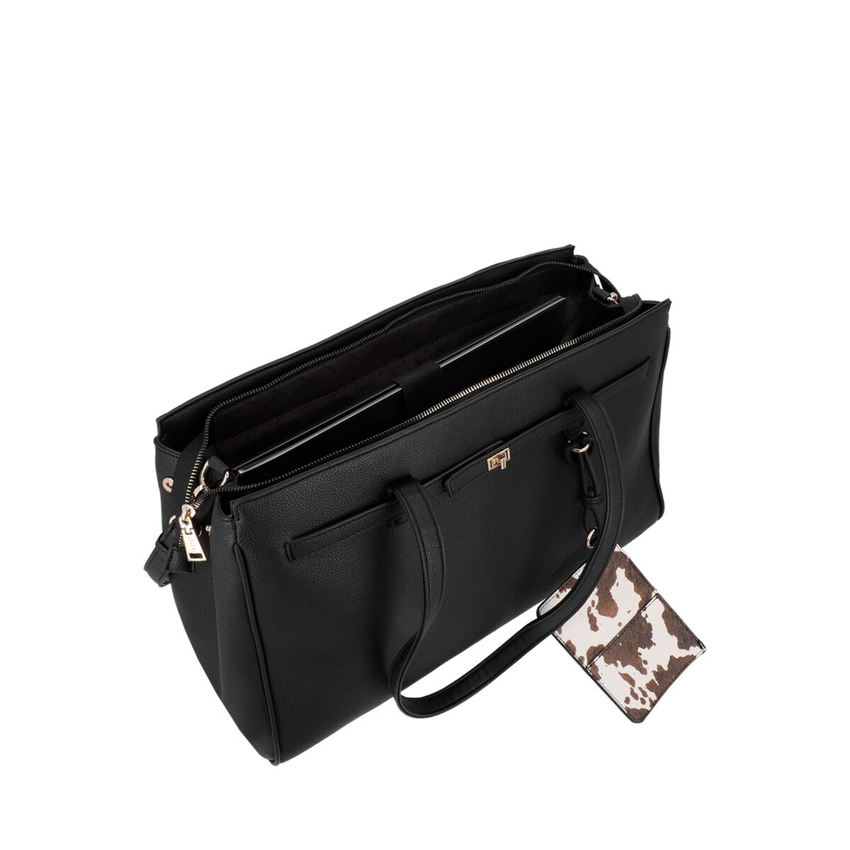 Cartera de Mujer Porta Laptop 16" Secret Serbia SC7 Grande Negro