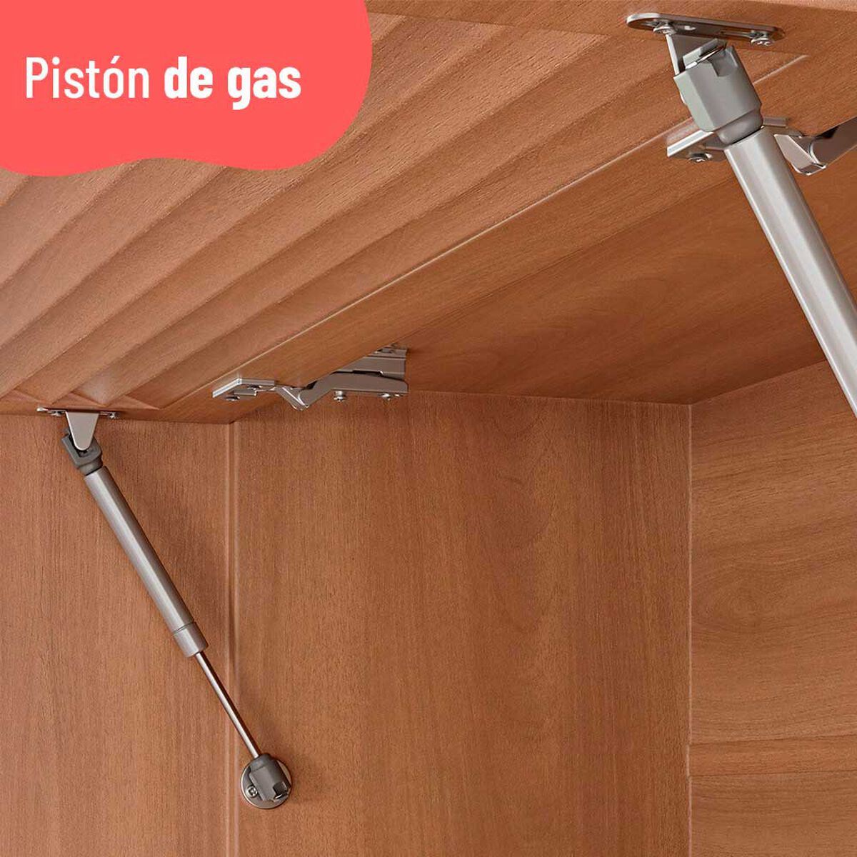 Modulo Aéreo Roca Macadamia 1 Puertas Canela