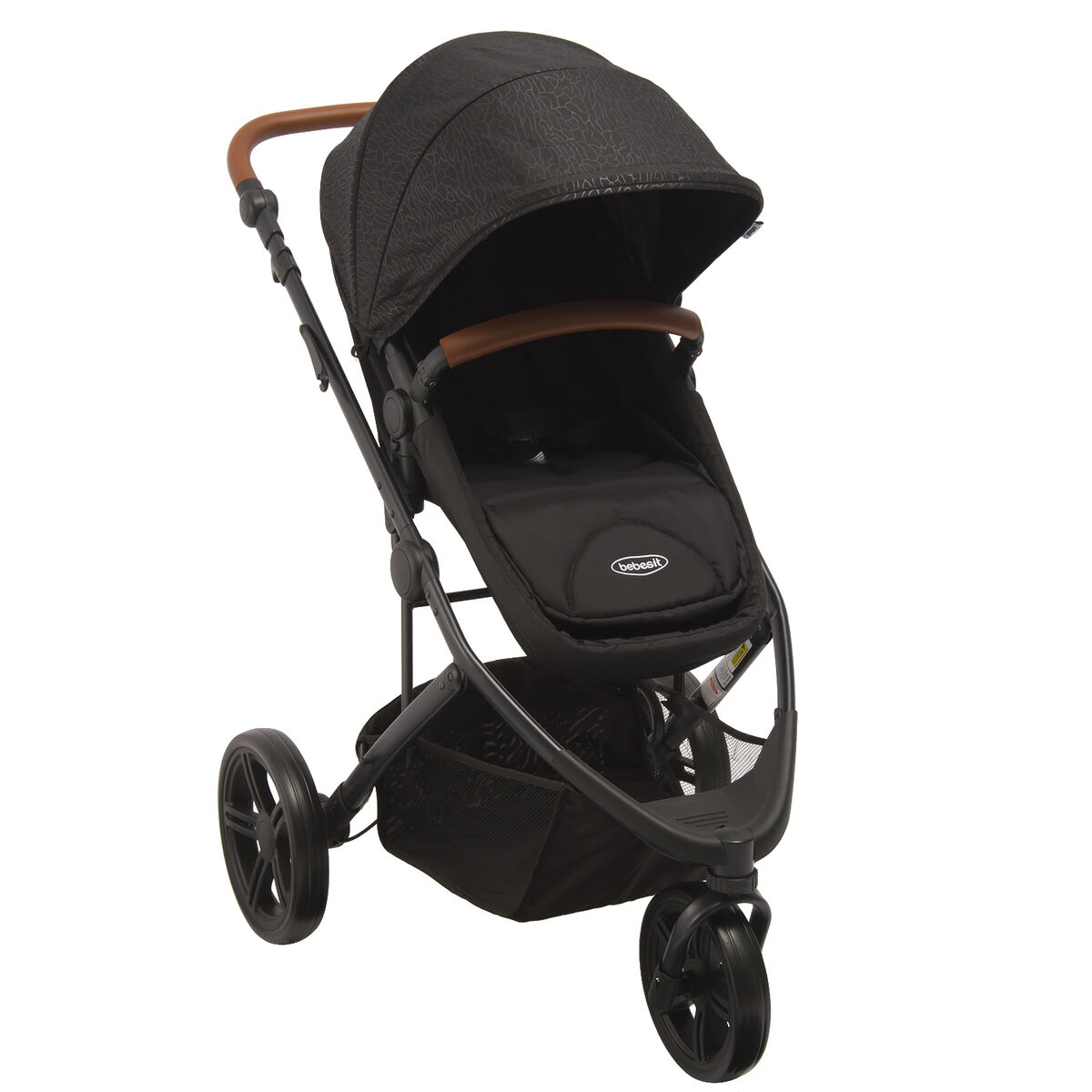 Coche Travel System Jogger Bebesit P65 Negro