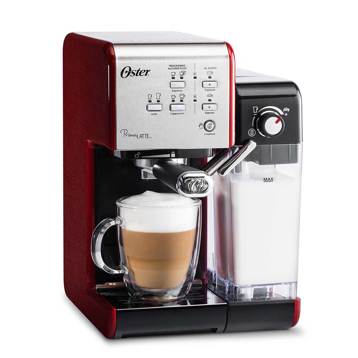 Cafetera Oster Prima Latte II Rojo 6701RF