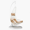 Silla Colgante Rattan Sintético Spazzio Colbun Crema