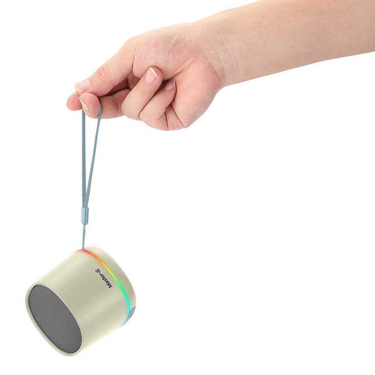 Parlante Bluetooth Portable Master-G MGMINIBOOMW Blanco