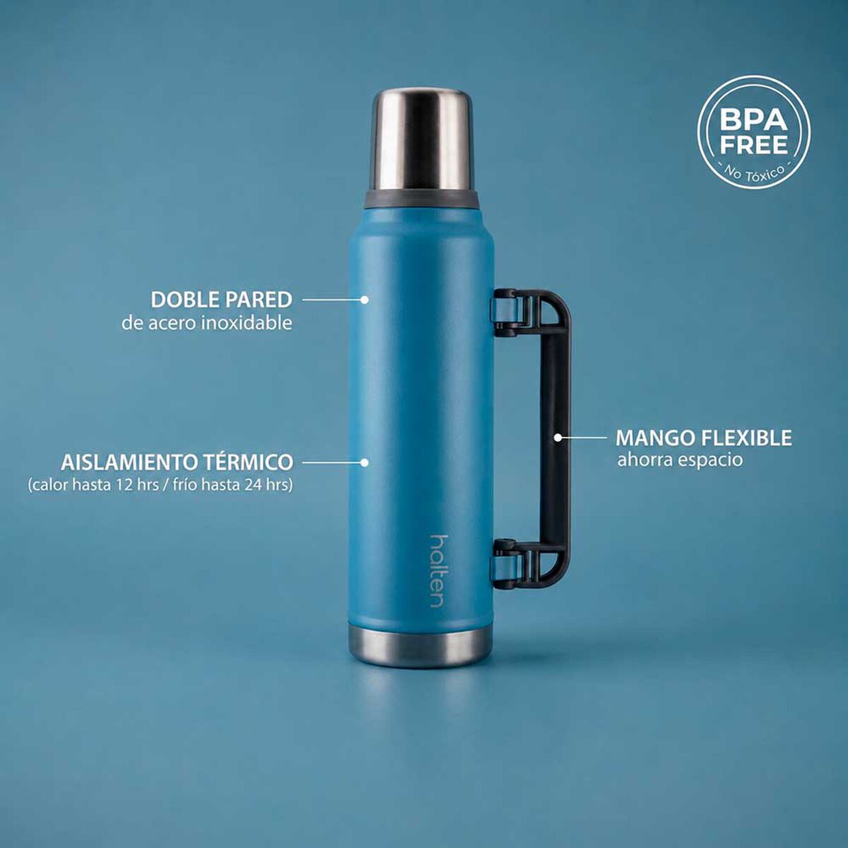 Termo Halten Outdoor 1,3 L Surtido