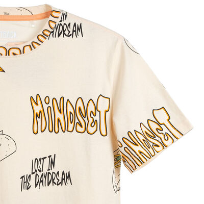 Imagen 2 del producto Polera Manga Corta Niño Cutback Amarillo, Azul, Grafito, Gris