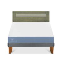 Cama Europea CIC 2 Plazas Excellence + Respaldo Munich Olivo