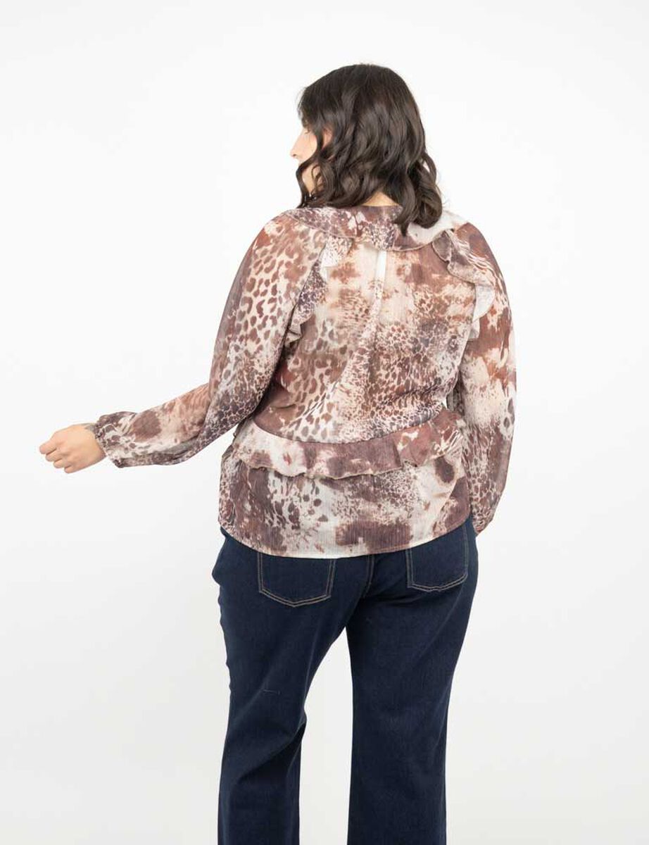 Blusa Manga Larga Mujer Extralindas