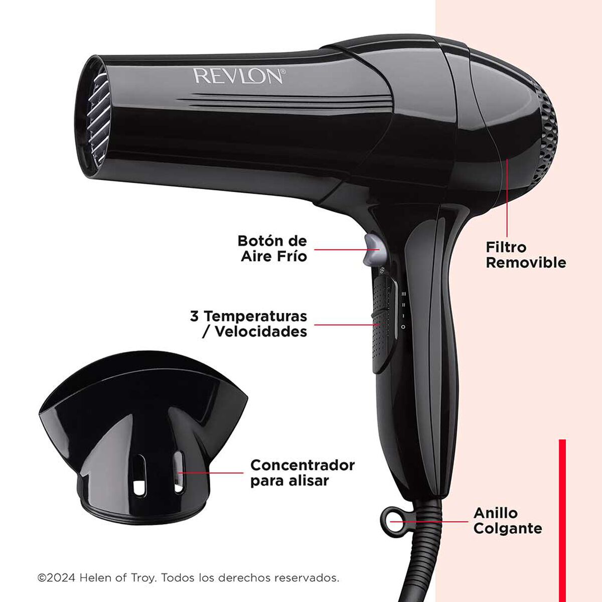 Secador de Pelo Revlon 2I289RVDR7773