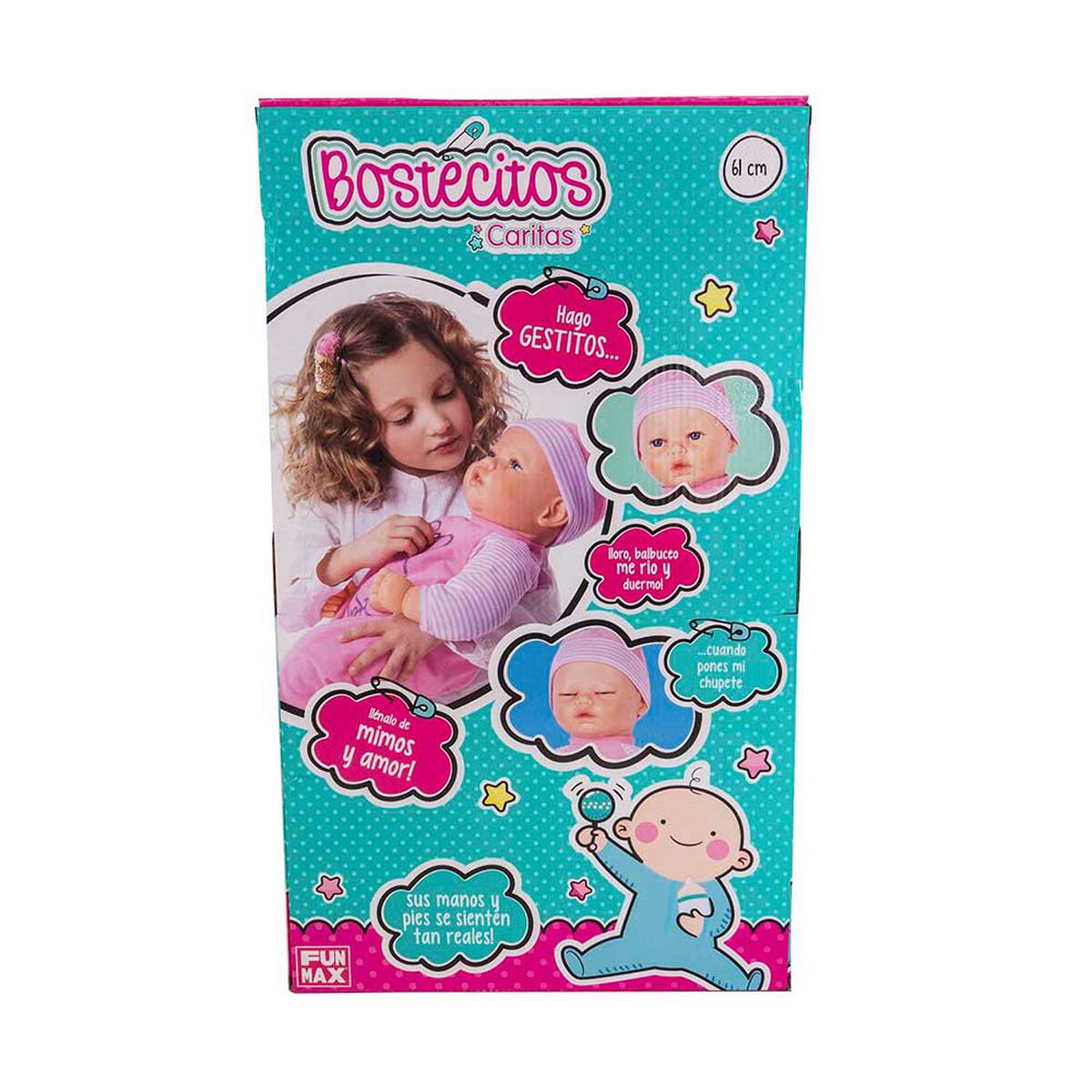 Muñeca Babydoll Caritas Bostecitos