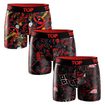 Pack 3 Bóxer Medio Marvel Hombre Top COLOR-13