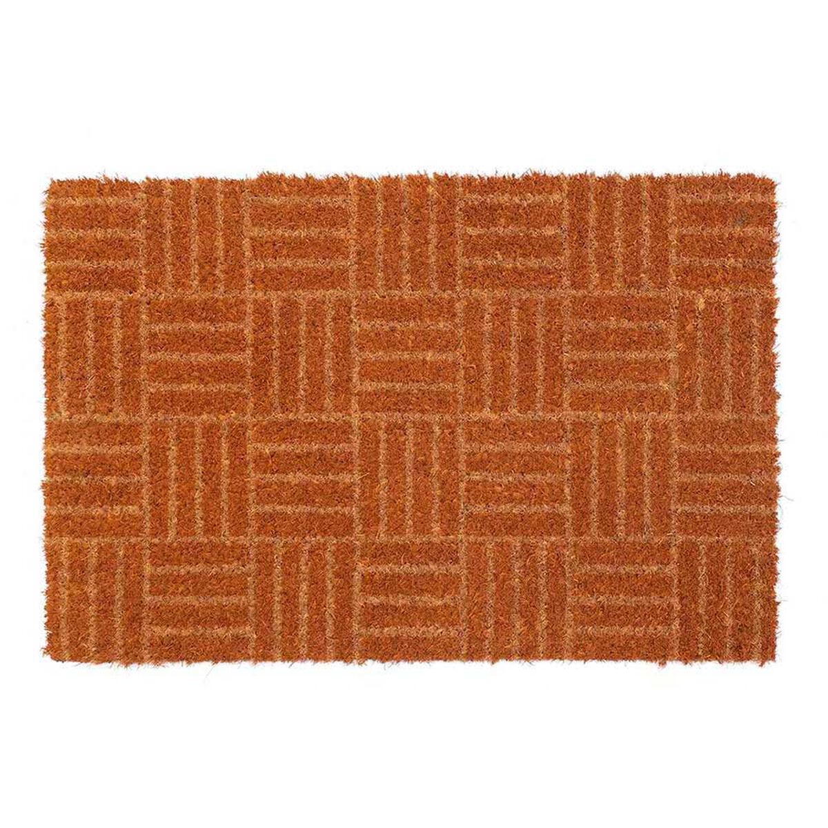 Limpiapi&eacute;s Idetex Coco Pattern 40 x 60 cm Caf&eacute;