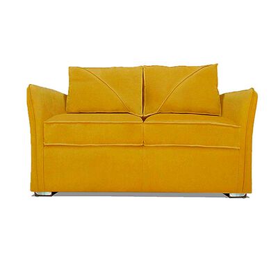 Imagen 1 del producto Sofá Elegant Detail Atlanta 2 Cuerpos Tela Oro