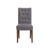 Juego de Comedor Latam Home Sevilla Oviedo 2 Sillas + 2 Bancas Velvet Gris