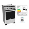 Cocina a Gas Mabe CMC5560FX0 4 Quemadores