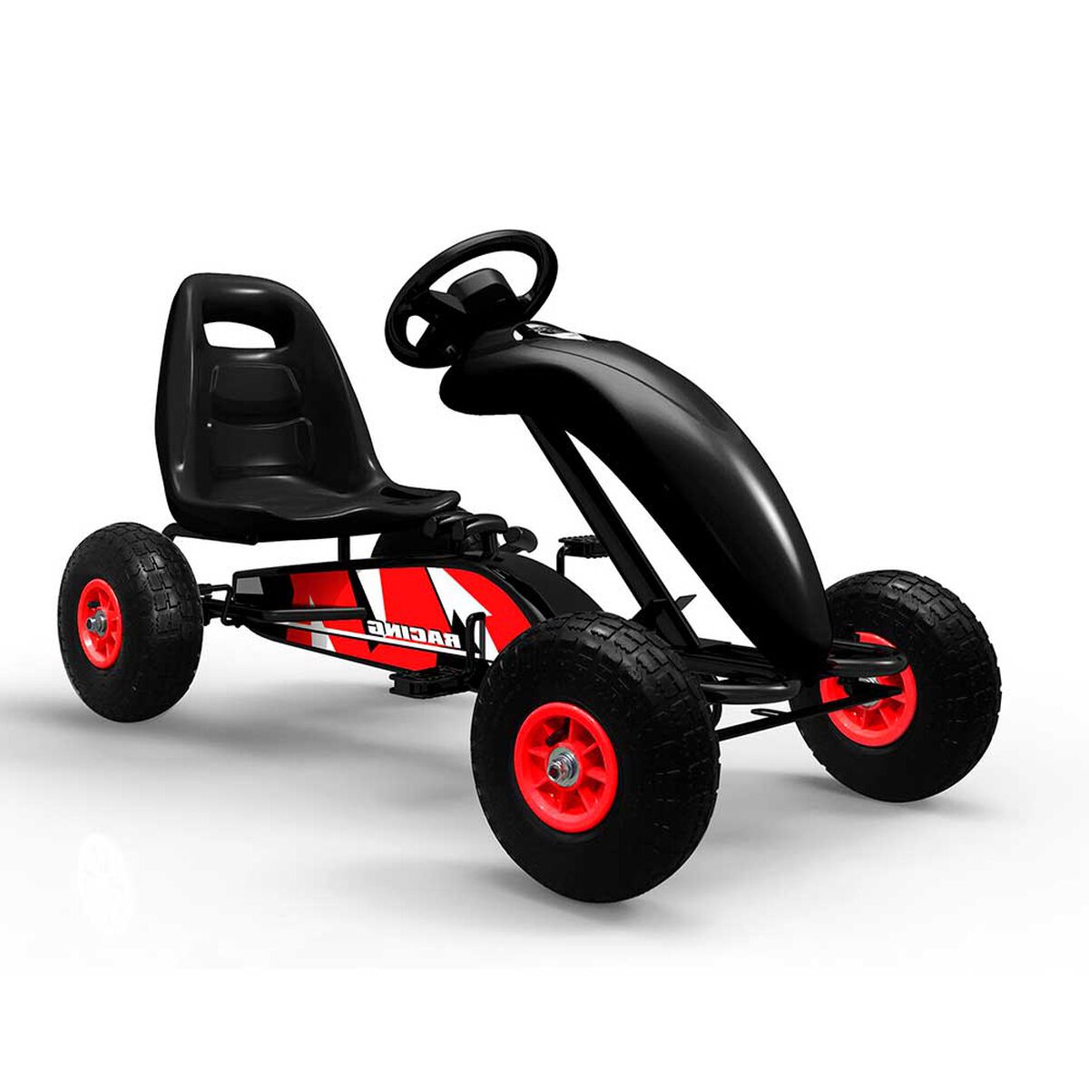 Go Kart a Pedales Negro Bebesit